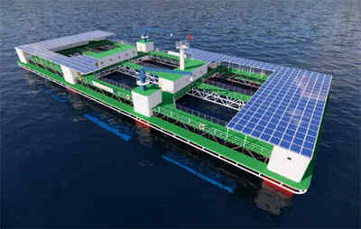 广东中远海运重工开工建造首个深远海养殖平台“格盛1号”